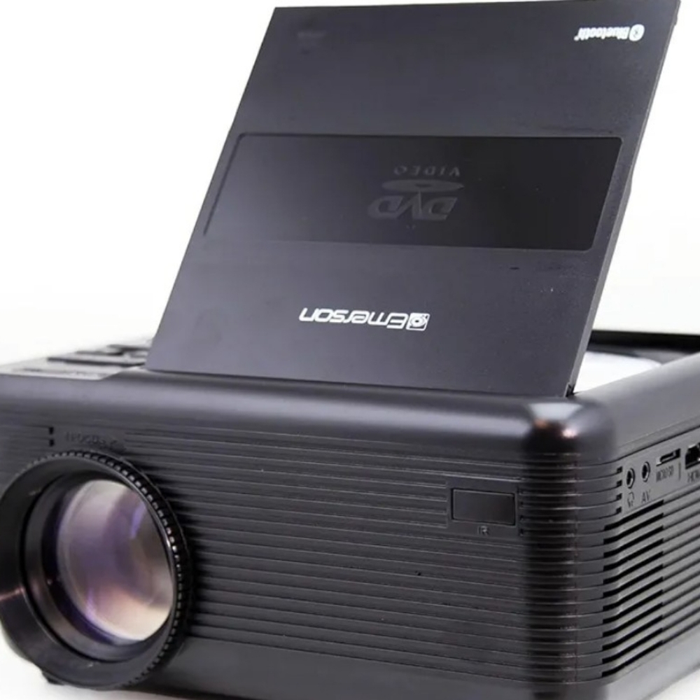 Home Theatre LCD Projector with Built in DVD player